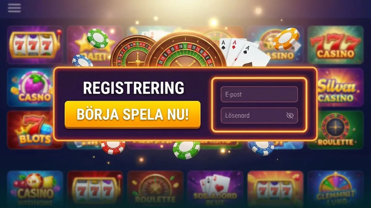 Registrera dig med bonus
